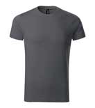 t-shirt męski action, nadruk bezpośredni – light antracite (83)